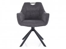 REMO BREGO Крісло крутящее колір темно-сірий REMOBRCCSZ
розмір 84/40/60/48