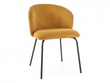 KEVIN VARDO стілець металевий колір жовтий KEVINVACCU
розмір 79/44/57/49