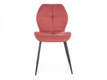 FRANK NEA Стілець металевий тканина колір грейпфрутовий GREJPFRUT 56
розмір 86/41/48/47 см 