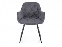 Стілець з підлокітниками Signal Cherry Bjorn чорний/сірий (CHERRYBJCSZ)
розмір 87/43/57/48 см