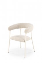 K-557 Крісло тканеве Halmar колір бежевий/білий
розмір 60/54/75/42 cm