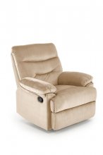 DRAGER Крісло розкладне тканина  колір бежевий
розмір  77/90-160/105/45 cm