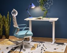 B-53 Стіл письмовий з регулюванням висоти колір білий
розмір  105/56/73-118 cm