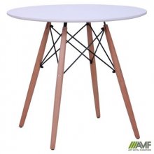 Стіл обідній Helis, колір білий (МДФ)