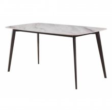 СТІЛ НОРМАН ОБІДНІЙ 1395X795X760 БІЛИЙ