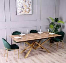 СТІЛ ЕЛЕГАНТ ОБІДНІЙ РОЗКЛАДНИЙ 2000/2600X1000X770 ДЕРЕВО ГЛЯНЕЦЬ