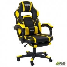 Крісло VR Racer Dexter Webster чорний/жовтий Код товару: 553509