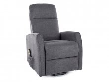 Крісло-реклайнер Signal Leto brego сірий (LETOBRCSZ)