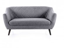 Прямий диван Signal Molly Velvet 2 Сірий (MOLLY2V14SZ)
размер 