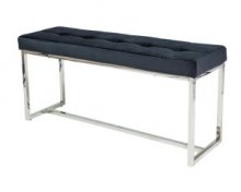 FESTINA Пуф-лавка колір срібло тканина синя AKSAMIT TAP.105
розмір . 30x99x45h