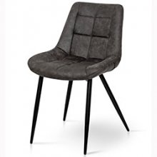 СТІЛЕЦЬ КРОКУС ЧОРНИЙ / МІКРОФІБРА СІРА