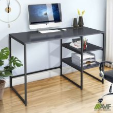 Стіл комп'ютерний Jet JT1200 (1187х550х750Н) чорний/Антрацит