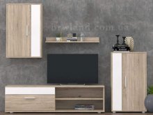 Вітальня БАРАТО МІНІ Гербор колір: дуб сонома / німфеа альба