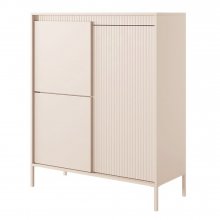 КОМОД ВИСОКИЙ PERFECT HOME СЕНСО / SENSO 3-ДВЕРНИЙ 3D БЕЖ
