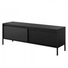 ТУМБА ПІД ТЕЛЕВІЗОР PERFECT HOME СЕНСО / SENSO 2-ДВЕРНА 2D/153 ЧОРНИЙ
