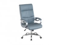 СТІЛЕЦЬ ОФІСНИЙ ЕНТЕР, СІРО-БЛАКИТНИЙ