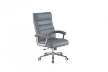 СТІЛЕЦЬ ОФІСНИЙ ПАСКАЛЬ, СІРИЙ