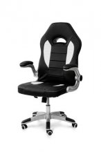 СТІЛЕЦЬ ОФІСНИЙ ПЛЕЙ, ЧОРНИЙ/БІЛИЙ