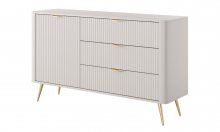 КОМОД PERFECT HOME ЛАНТЕ / LANTE 1-ДВЕРНИЙ З 3 ШУХЛЯДАМИ 1D3S/138 БЕЖ