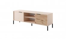 ТУМБА ПІД ТЕЛЕВІЗОР PERFECT HOME РЕЙВ / RAVE 2-ДВЕРНА 2D/153 БЕЖ/ВІКІНГ