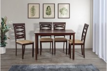 КОМПЛЕКТ ОБІДНІЙ БРУКЛІН (ТЕМНИЙ ГОРІХ)