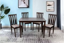 Комплект Обідній Юджин (Темний Горіх)