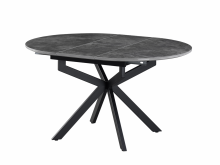 Керамічний стіл Офелія TML-1250 спайдер грей + чорний