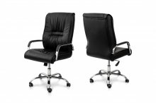 Стілець комп'ютерний Юніт (Чорний)