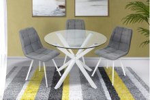 СТІЛ ОБІДНІЙ ДЖИН (білий)