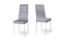 Стілець Айс (Велюр Світло-Сірий)