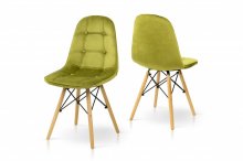 Стілець Джастін (Велюр Оливковий)