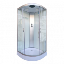 Гідромасажний бокс 61 BF RC White Line 90х90х210 з мілким піддоном