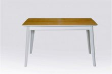 Стіл обідній Сінгл (ніжки білі)