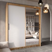 ДІЄГО 180 Шафа-купе ВМК БРВ Україна сосна антична / білий альпійський / Diego BRW