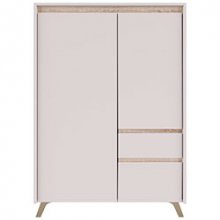 Комод REG 2D1S1K Лаундж / Lounge Кашемір + Дуб Сонома - ВМК (БРВ)