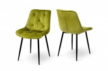 СТІЛЕЦЬ ПРАДО (ЧОРНИЙ/ОЛИВА)