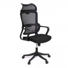 Крісло АКЛАС Доріан BL TILT Чорний (K-01 black OS-3000 Black)