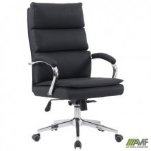 Крісло керівника Faraon шкірзам чорний Код товару: 555335