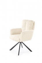 K-572 Крісло металеве колір крем оборотне
розмір 62/68/93/52 cm