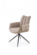 K-579 Крісло обертове металичне колір коричневий
розмір 65/64/87/49 cm