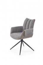 K-579 Крісло обертове металичне колір сіре
розмір 65/64/87/49 cm