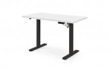 B-54 Стіл письмовий колір біло-чорний з функцією регулювання
розмір 120/60/75-120 cm
