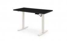 B-54 Стіл письмовий колір чорно-білий з функцією регулювання
розмір 120/60/75-120 cm
