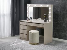 HOLLYWOOD 2 Стіл туалетний колір кашемір XL
розмір 120/55/140 cm