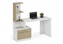 MISO Стіл письмовий колір білий
розмір 144/60/142 cm
