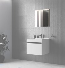 FIGARO L80 Дзеркало для ванної кімнати колір білий
розмір 80/60/2 cm