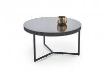 COSMO  Стіл журнальний скло колір чорний
розмір 80/45 cm
