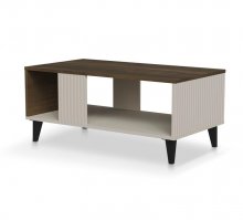 RANDOM 2 Стіл журнальний  LAW-1 колір горіх / кашемір
розмір 92/50/40 cm