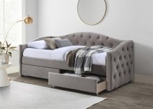 ALOHA Ліжко одномісне з ящиками бежеве
розмір спального місця 90х200 см