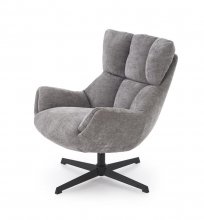 ORINOKO Крісло для відпочинку з функцією обертання колір сірий
розмір 72/79/87/46 cm
